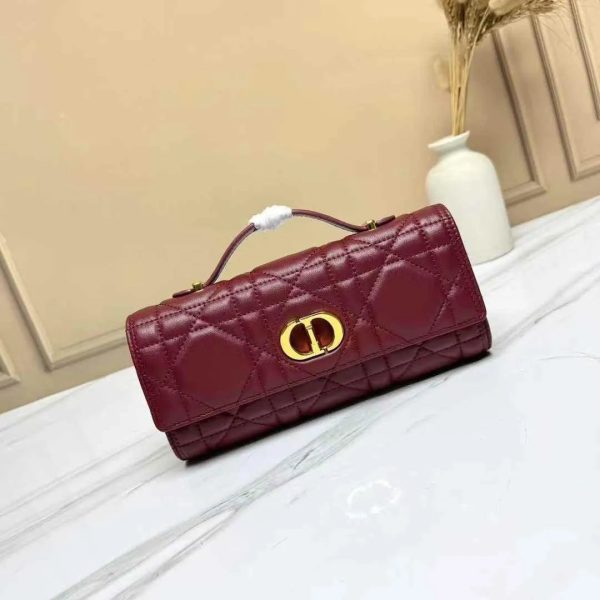 Miss Caro Top Handle Pouch Bag